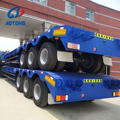 China No. de origen: Juyuan Trailer Aotong Multiaxes Eje hidráulico Semidrible Modular en venta