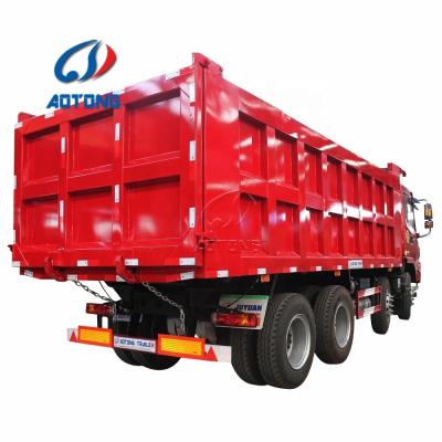 Chine Trailers de type FUWA U de 13 tonnes /3 axes 4 axes à bascule arrière hydraulique à vendre