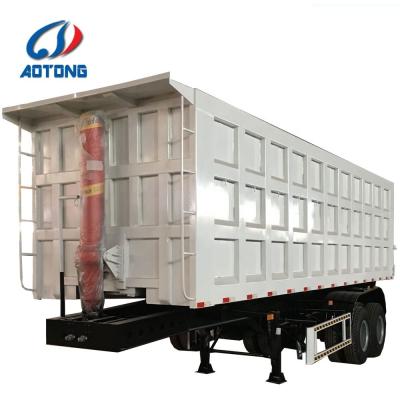 China Air Suspension 2 Axle Tipper/Dump/Tipping Truck Trailer for Heavy Load Sand Transport for sale