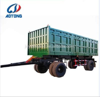 China 28 Ton Two Speed Landing Gear Draw Bar Dolly Dump Semi Trailer 6000*2500* 1500 1500 mm for sale