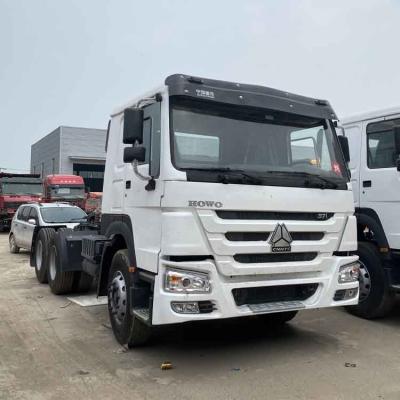 China WEICHAI Engine Sinotruk Howo Tractor Trucks Used Second Hand Truck Tractor Head Truck for sale