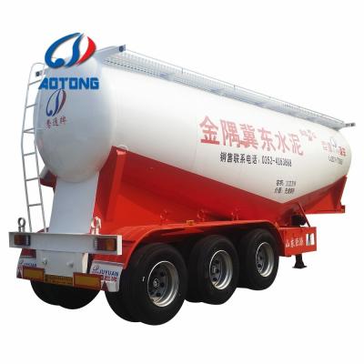 Chine FUWA BPW Optionnel 3 essieux Ciment transportateur remorque camionne-citerne pour le transport en vrac de réservoirs de silo à vendre