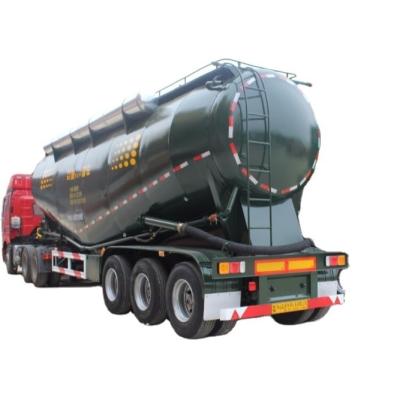 China 3-Achsen-Ballast-Zement-Tanker Semi-Lkw-Anhänger mit 4' Gummi-Schlauch-Entladung zu verkaufen