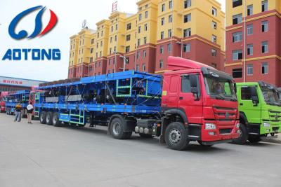 Cina 28 tonnellate di rimorchi a piattaforma piatta per camion per il trasporto di merci in vendita