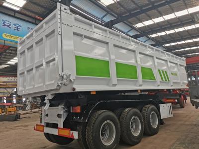 China Zelfontladende steenkoolstenen vervoer tipper half-trailer, dump truck aanhangwagens Te koop