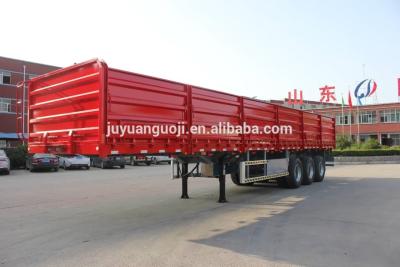 China Stake Side Wall Truck Trailers Cargo Carrier Sidewall Semi Trailers to Sudan zu verkaufen