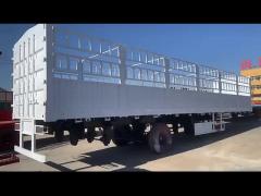 Side Wall Fence Semi Trailer