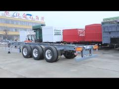 Main Beam Height 500mm 40ft Truck Chassis Frame for Semi Trailer As Your Requirements