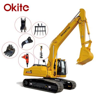 China Construction Material Stores Excavator Machine Price Poclain Excavator Shantui Excavator 21 Ton for sale