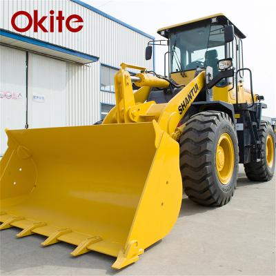 China Construction worksÂ   Front Loaders Tier 4 Backhoe Loader Foton Lovol Wheel Loader 956 for sale