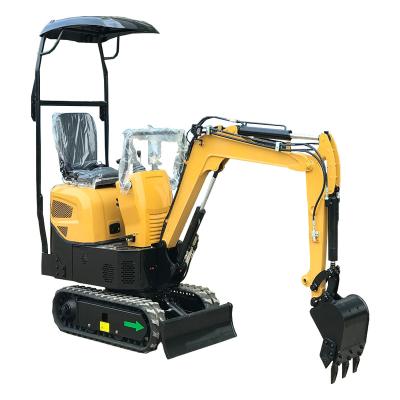 China Multifuction China mini excavator 1 ton mini digger excavator for farm for sale