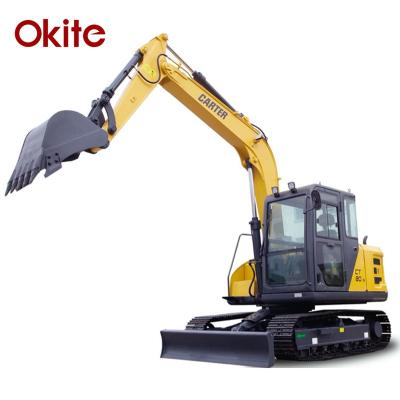 China Multifuction Okite Mini Excavator 8 Ton Rototilt Excavator Excavator Price for sale