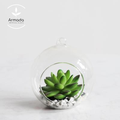 China Long Life Wholesale Price Bedroom Living Room Shops Long Shelf Life Decorative Fake Plants Artificial Plastic Succulent Plants for sale