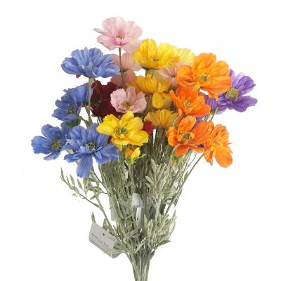 China Best quality wholesale colorful home decoration true touch silk artificial flower for wedding decorations for sale