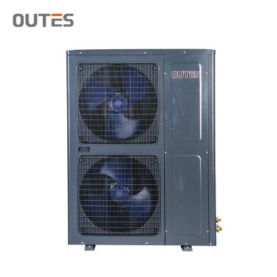 China Hotel Air Source DC Inverter Split House Heating Sanitary Hot Water Heat Pump for sale