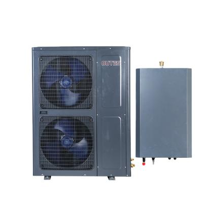 China Outes dc inverter type hotel air to water sanitary hot water heat pump dhw air source EVI for sale