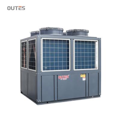 China OUTES Air Source Outdoor Commercial Hot Air Water To Water Heat Pump for sale