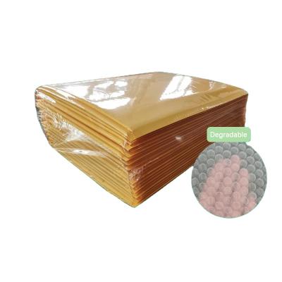 China Cosmetic E-commerce Shipping Wholesale Custom Printing Matte Biodegradable Packaging Bubble Mailer Small for sale