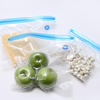 China Wholesale Aseptic Reusable Pouch Fresh Food Packaging Plastic Vacuum Closed Fresh Food Packaging for sale