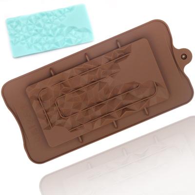 China Viable Chocolate Chip Molds Silicone Biscuit Mold for sale