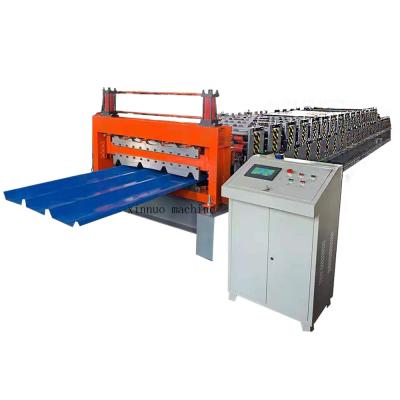 중국 Building Material Stores Double-Layer Commonly Used Steel Roof Coiling Machine For Roofing 판매용