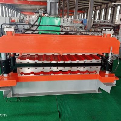 Κίνα 850mm(Double Layer Roof)/860mm(Down)/Coating Roll Forming Machine, Metal Roof Coating Sheet Roll Forming Machine προς πώληση