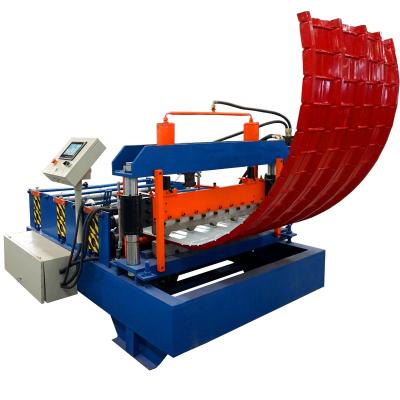 중국 Building Material Shops Curving Machine Bending Machine Position Seam Roof Panel Roof Panel Making Machine 판매용