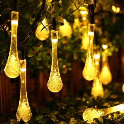 China LIGHTSINCERE Garden Solar String Lights Outdoor Waterproof Solar Copper Wire Led String Bulb Light for Patio Holiday Garland for sale