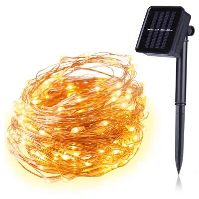 China LIGHTSINCERE Garden Solar String Lantern Light Outdoor Led Solar String Lights for sale