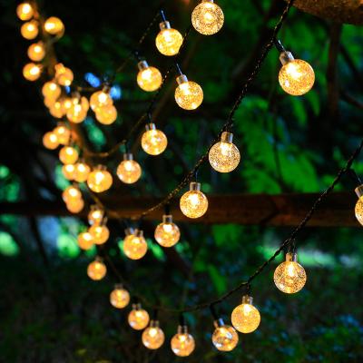 China Garden LIGHTSINCERE Color Changing Hanging String Lights December Solar Led String Lights With Solar Panel for sale