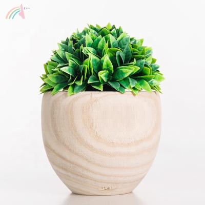 China 2022 Outdoor Wooden Flower Pot Flower Plants Indoor Decoration Plants Modern Potting for sale