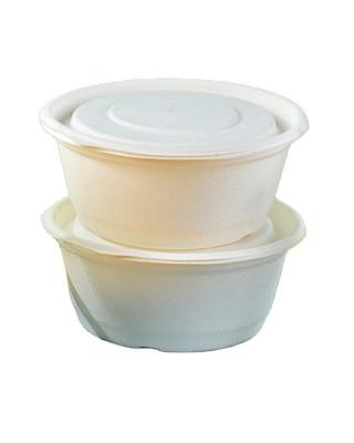 China Disposable Eco-friendly Biodegradable Disposable sugarcane pulp bowl for sale