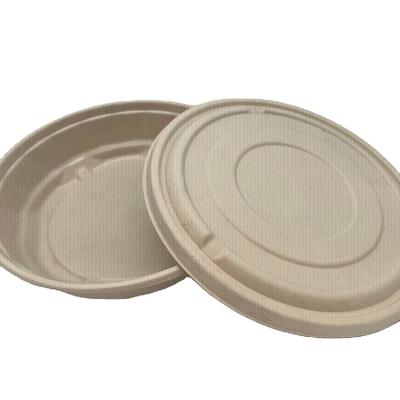 China Eco-friendly 100% environmentally friendly biodegradable food packaging bowl Salad bowl for sale