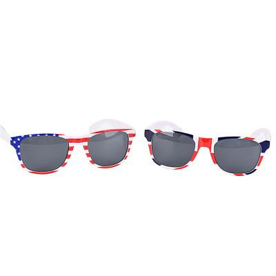 China Festival Decoration Novelty Novelty Fancy America USA English England Flag Sunglasses Costume Euro Party Glasses World Cup Cup Cup Supplies for sale