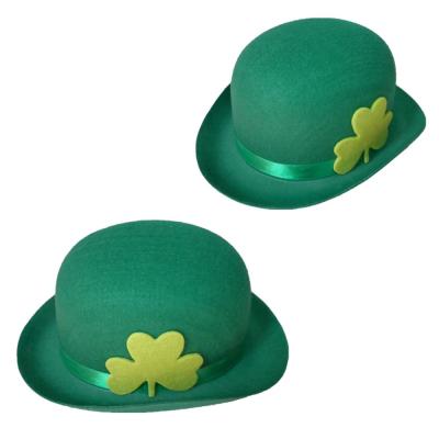 China Funny St Patricks Day Decor St Patricks Hat Irish Hat Clover Makeup Funny Festival Decoration Hat For Party Festival Carnival for sale