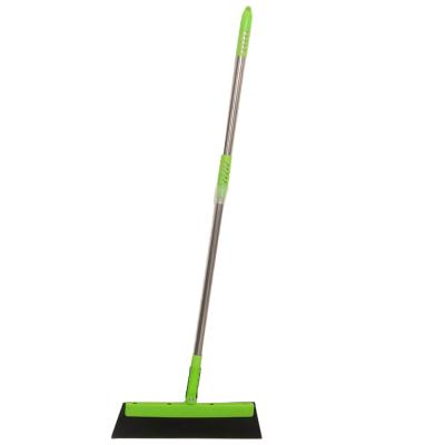 China Home Magic Broom With Rod For Dust-Free Scraper Bathroom Telescopic Toilet Wiper for sale