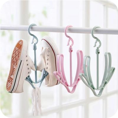 China Cabinet wind shoes hang multi-function drying shoe rack balcony air rack shelf household receive for sale