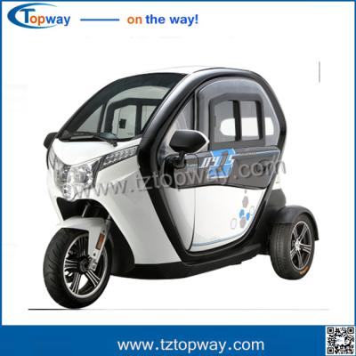 China 72v 50AH battery 3 wheel tricycle electric car for passenger with seat for sale