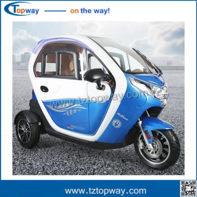 China 3 wheel Adult Electric tricycle with passenger seat with EEC voltage 48-60v for sale