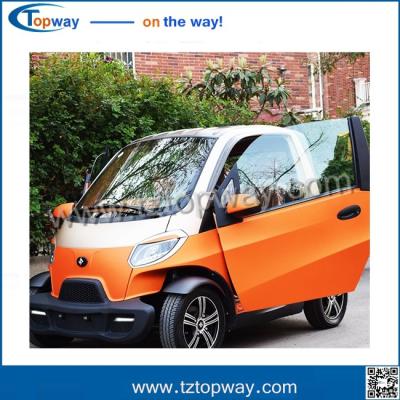 China 4kw electric vehicle car radius of turning circle 4000mm with aluminum alloy wheel rim for sale