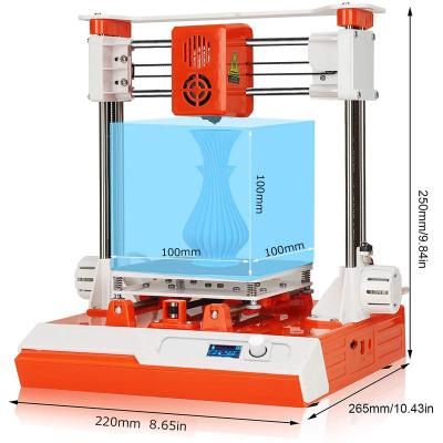 China Easythreed 3d Printer K2 Mini Portable 3D Printer Small 3D Printer DIY Impresora 3d Drukarka Stampante for sale