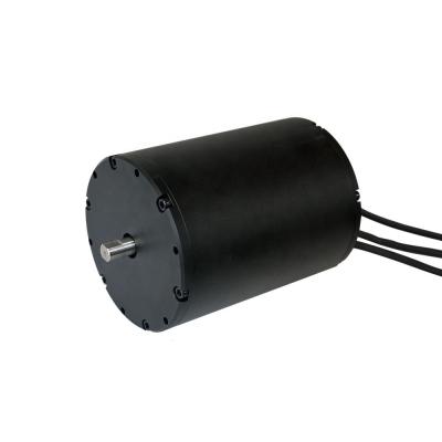 China 12KW Welle 12mm 150A 90KV Sensorless schwanzloser DC-Motor zu verkaufen