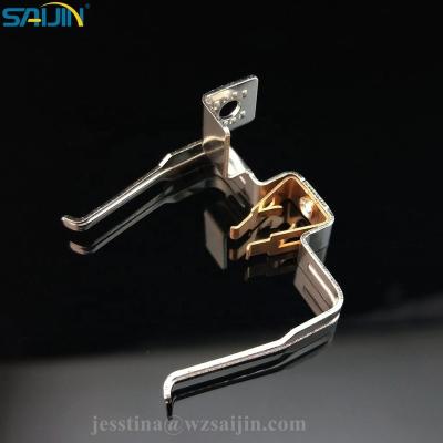 China Brass Switch Socket Relay Italy Metal Stamping Part Socket Electrical Component for sale