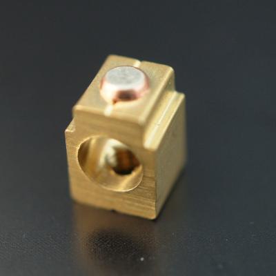 China Brass Lamp Holder Block Electrical Wiring Terminal For Switch Socket for sale