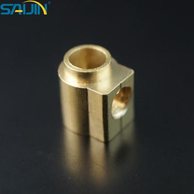 China Electrical Hardware Electrical Brass Terminal Connector Block Brass Contact For Socket Switch for sale