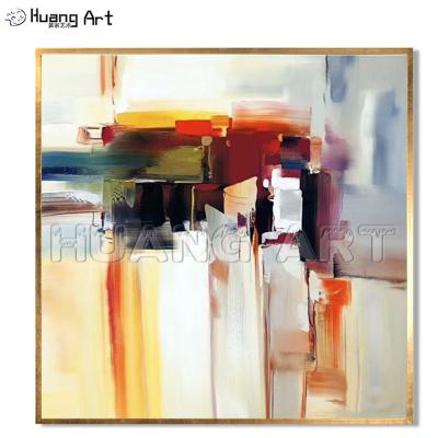 China 100% Handpainted Modern Abstract Oil Painting On Canvas For Abstract Art Wall Painting Living Room Decor Large Size for sale