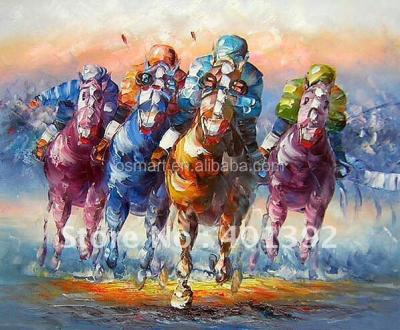 China Horse Impressionist Oil Painting Handmade High Quality Famous Impressionist Artists Good Prices On Canvas For Wall Decoration for sale