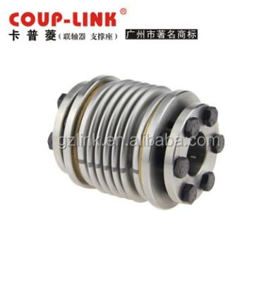 China Flexible Stainless Steel Taper Bellows Shafts Coupling For Stainless Steel Servo Motor Joints for sale