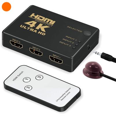 China 4K Multimedia 3x1 HDMI Splitter 3x1 HDMI Switch 3 in 1 for Xbox PS4 HDTV Projector for sale