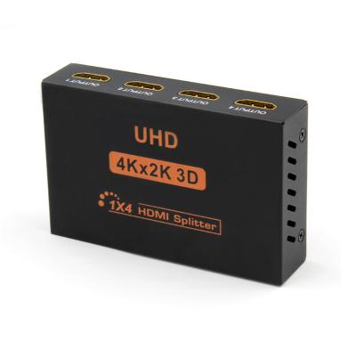 China Metal HDMI Port Splitter 4 1x4 HDMI Splitter 4K *2K Full 3D 1' Into 4 for sale